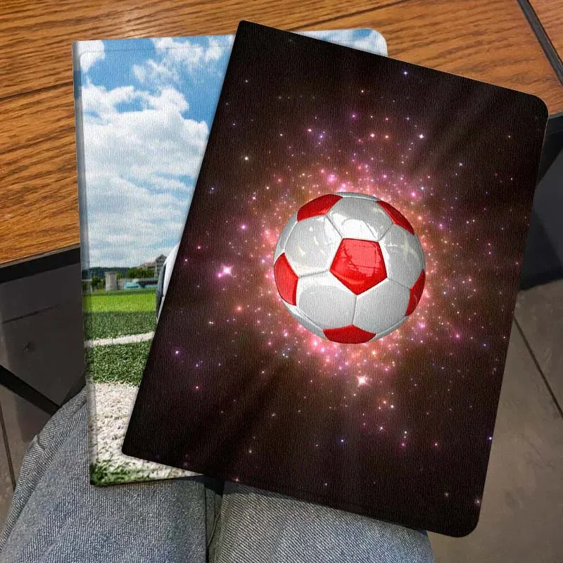 

Luxury Football Popular Art For Honor Pad 8 V8 9 GT MagicPad 13 3 2 Tab MatePad Pro Air 12 X 12.6 Foldable Tablet Case Gift