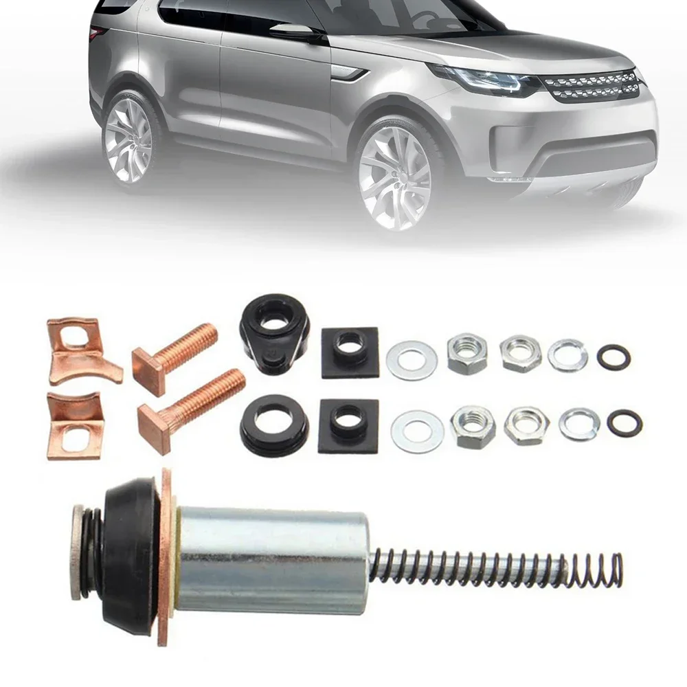 Motor Solenoid Repair Rebuild Kit Fit for Land Rover Discovery TD5 2.5 228000-7220 Diesel Starter Motor Repair Fix Kit