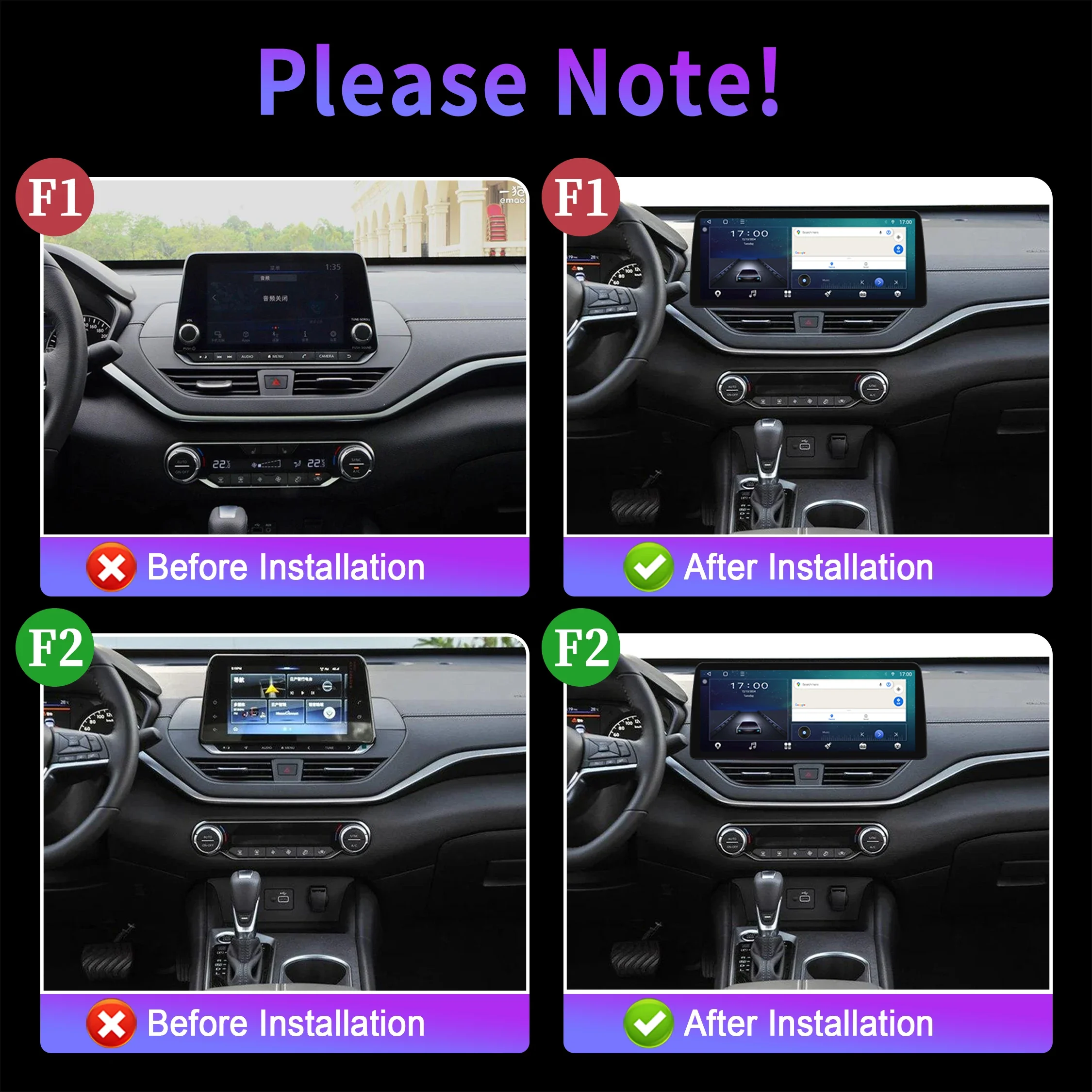 12.3 inch For Nissan Teana Altima 2019-2021 Car Radio Multimedia Player Navigation CarPlay Android 14 4G GPS Head Unit Screen