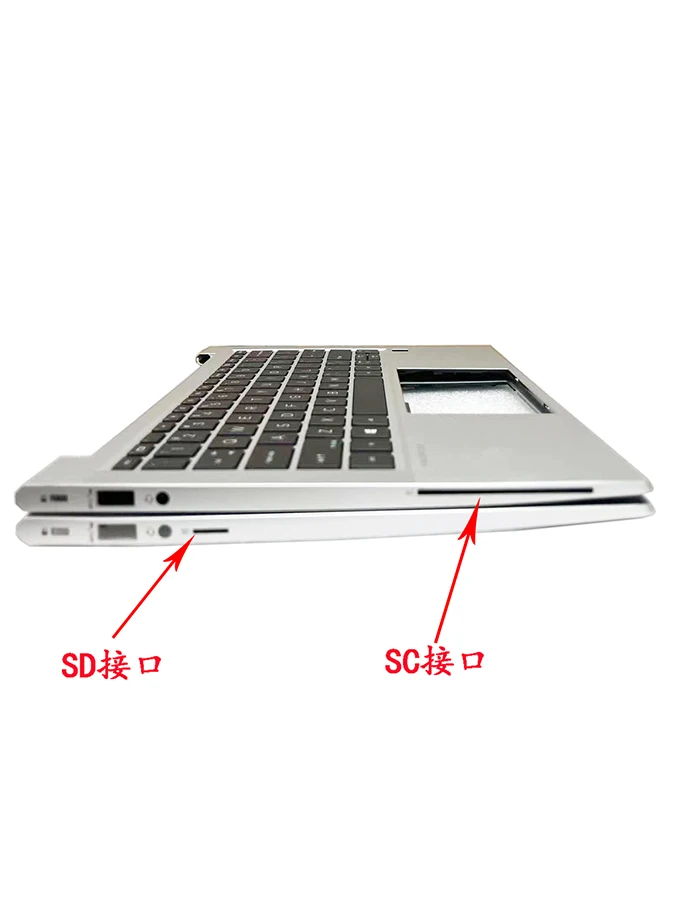Imagem -03 - Teclado Original dos Eua para hp Probook Palmrest para Laptop Tampa Superior Substituição de Habitação Superior M21190001 430 g8 g9 Zhan 66 13 g4 g5