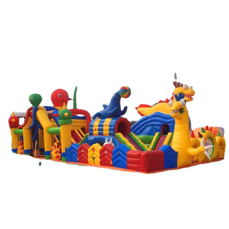 

Надувной прыгающий дом, комбинированный воздушный надувной замок, шезлонг для детей