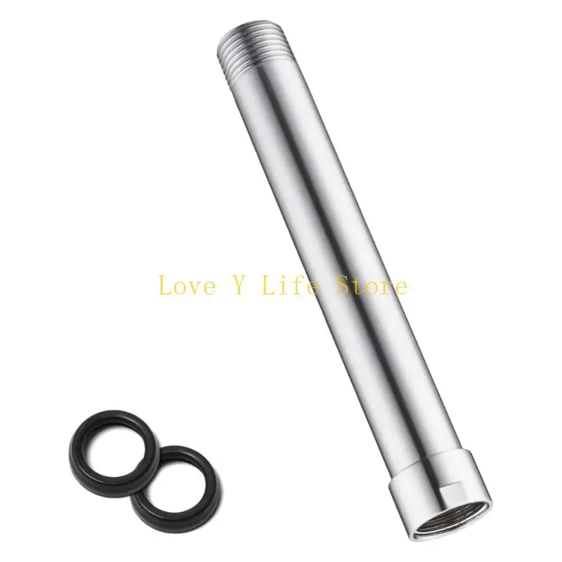 L74C دش موسع الفولاذ المقاوم للصدأ تمديد أنبوب معدني دش خلاط الأنابيب دائم #2