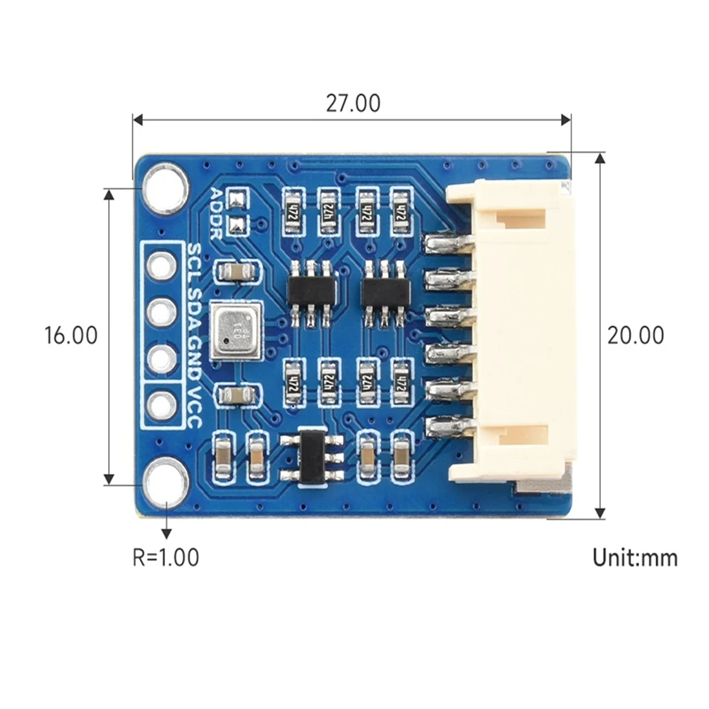 FULL-Environmental Sensor Temperature And Humidity Atmospheric Pressure VOC Gas Detection Sensor Module
