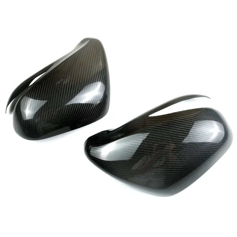 For Lexus IS250 IS300 IS350 2006-2012 Real Carbon Fiber Side Rear View Mirror Cover Trim with Lighted