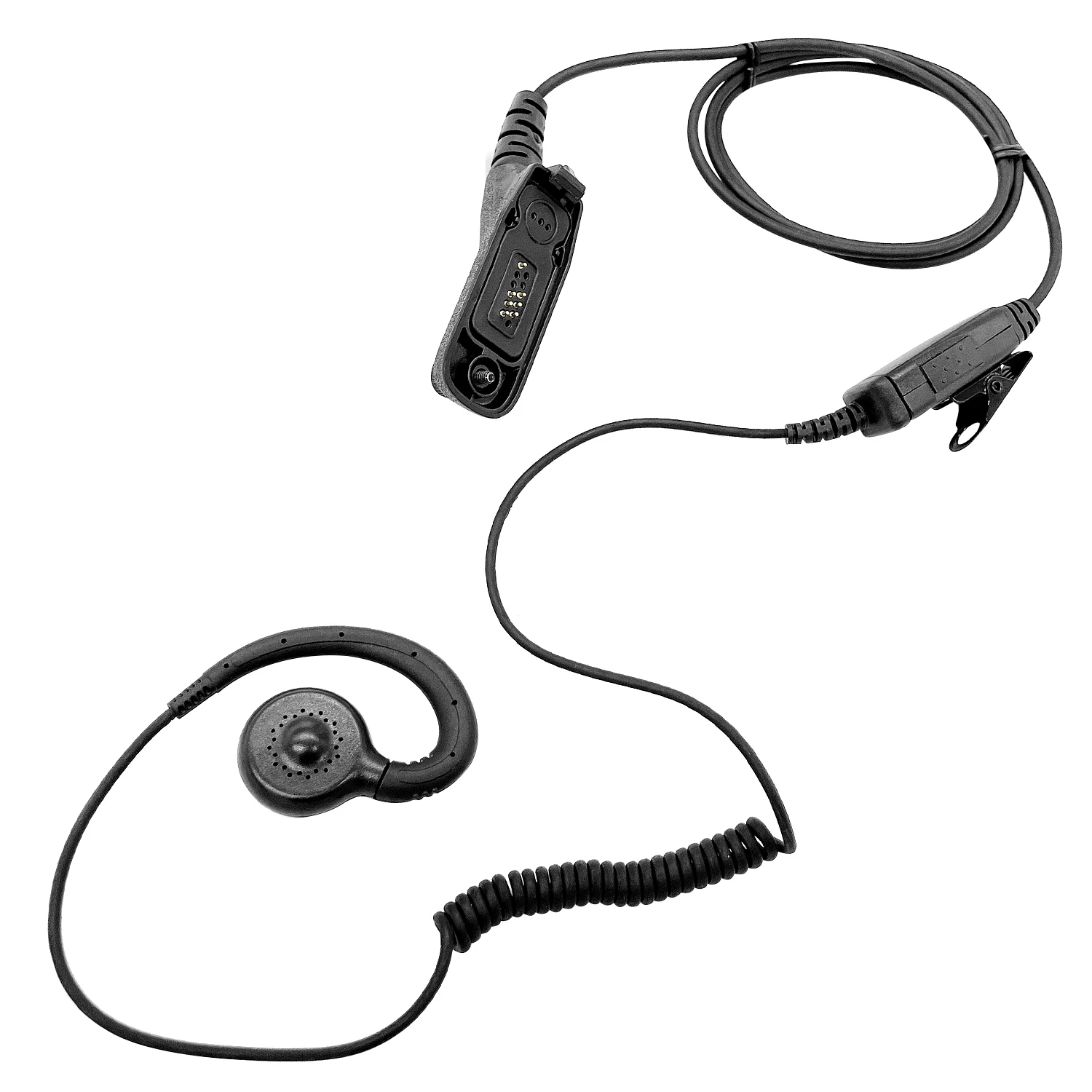 Big Phone Type G Headphones, Walkie Talkie Headset, Earpiece Microphone for Motorola XPR6100, XPR6300, XPR6350, XPR6380, XPR6500