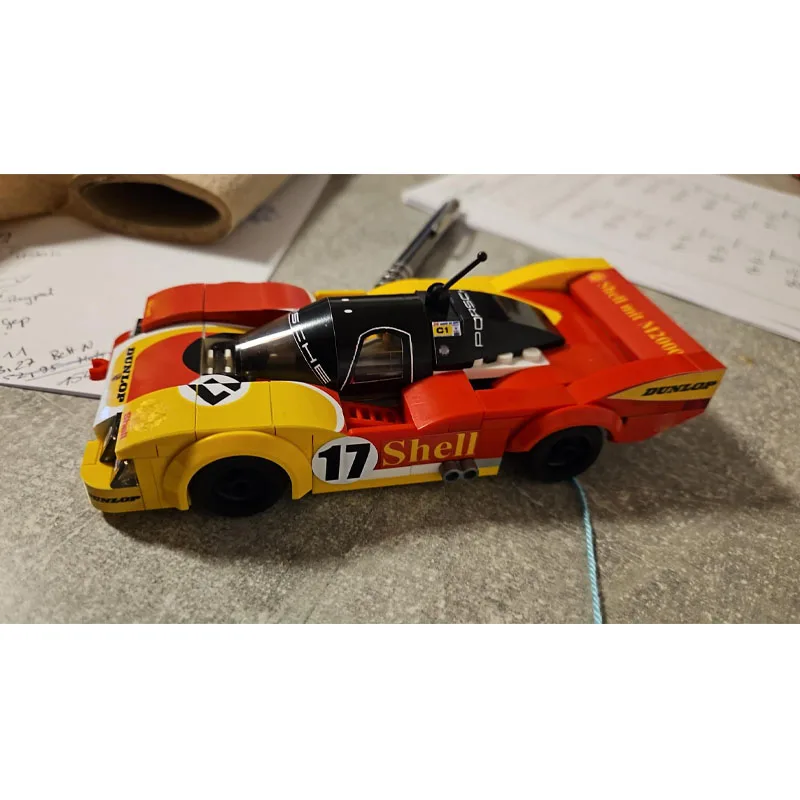 MOC-168894 الكلاسيكية 90 سيارة رياضية سباق بنة نموذج • 180 PartsMOC الإبداعية الصبي الاطفال عيد ميلاد اللبنات لعبة هدية