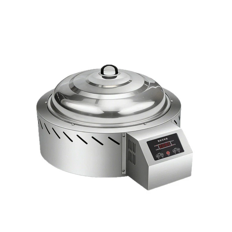 Stainless steel electric dry steaming ribs vegetable stove intelligent automatic dry steaming stove