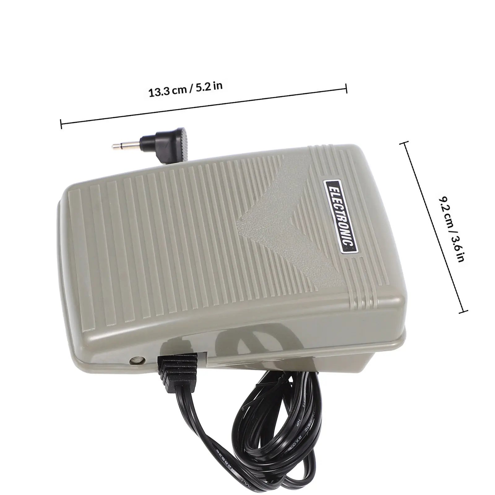 Heavy-Duty Single-Hole Sewing Machine Foot Pedal for Home Use – Stable Power Control & Easy Operation