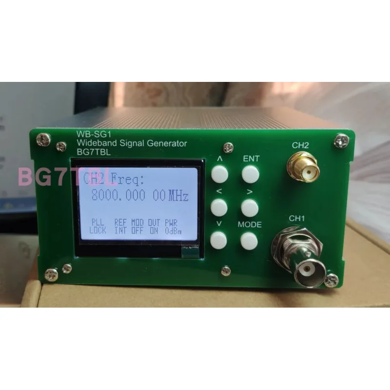 WB-SG1-8G, 1Hz-8GHz Signal Source, Generator, On-off Modulation, High Frequency, Radio Frequency 8G,