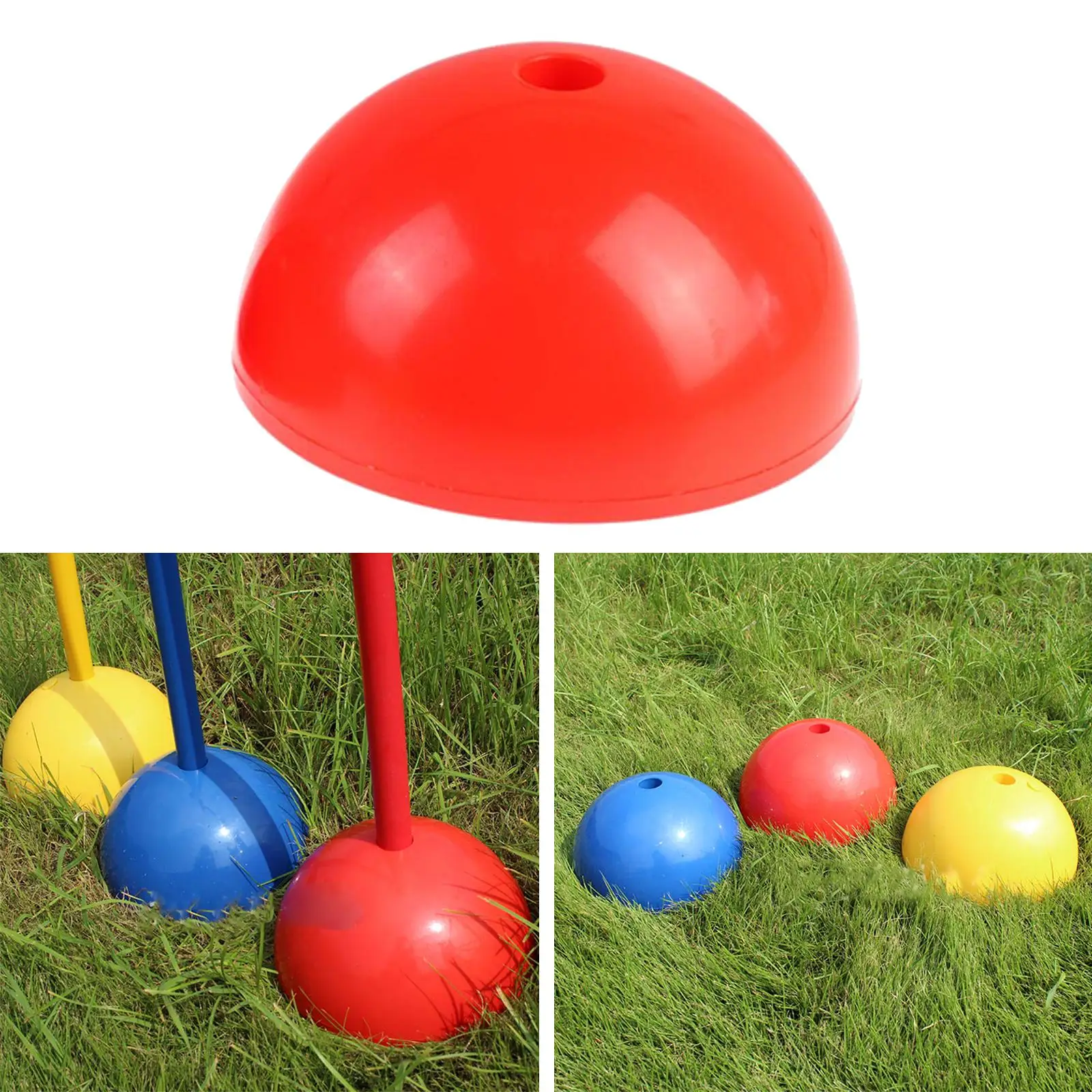 Training Marker Football Sign Pole Base for Football Practice Training Tool