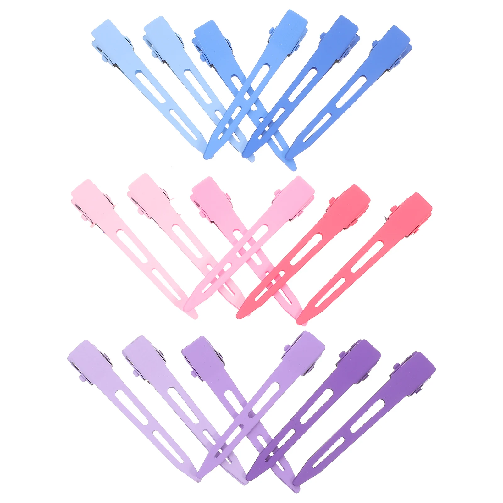 

Trace Hair Durable Metal Seamless Design Secure Grip Styling for Women No Bend No Crease Hair Clips For Styling Makeup Bangs