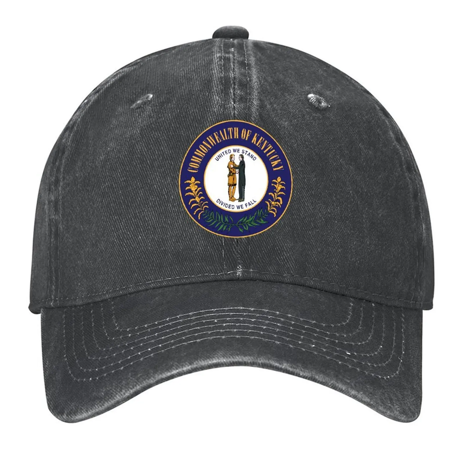 

Kentucky State Seal Baseball Cap Custom Cap New In Hat Dropshipping Horse Hat Women's Golf Wear Men's