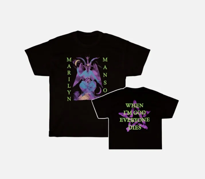 Marilyn Manson T-shirt Dieu réfléchissant