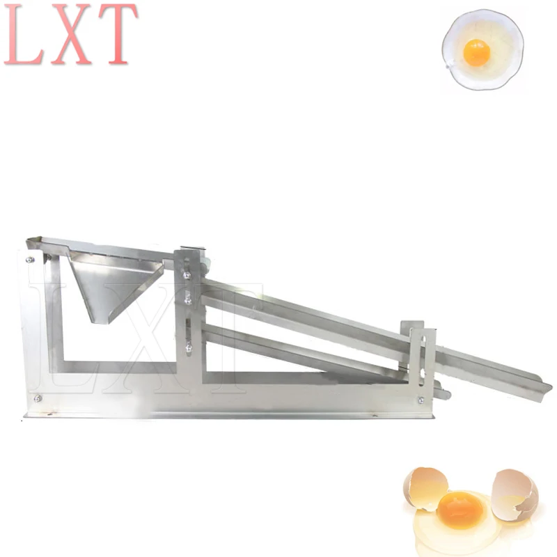 ﻿Stainless Steel Commercial Small Manual Egg White  Yolk Separator Liquid Separation Machine For Duck Hen Eggs