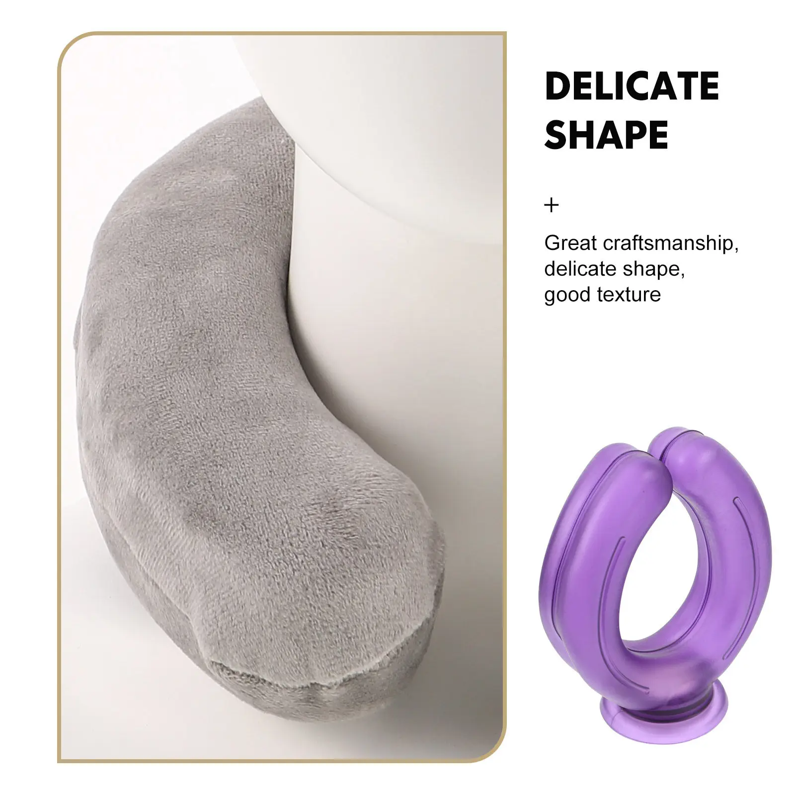 U Shaped Hot Water Bag Neck Shoulder Heating Pad Explosion-Proof Portable Reusable Hot Cold Compress Wrap Microwave Heat Pack