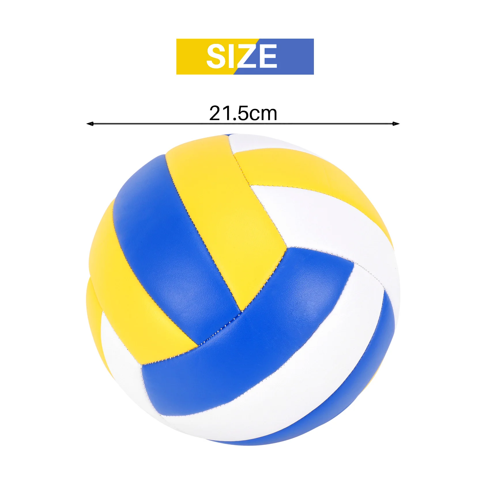 NALFI-Soft Press Volleyball PU Leather Match Training Volleyball Adult Kids Beach Game Play Balls For Indoor Outdoor Sports