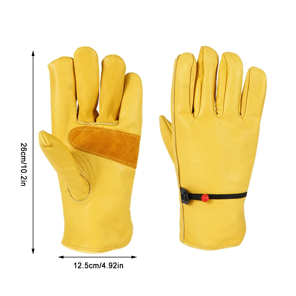 1 Pair BBQ Grilling Gloves Roasting Cooking Mitts Welding Work Supplies - view 6