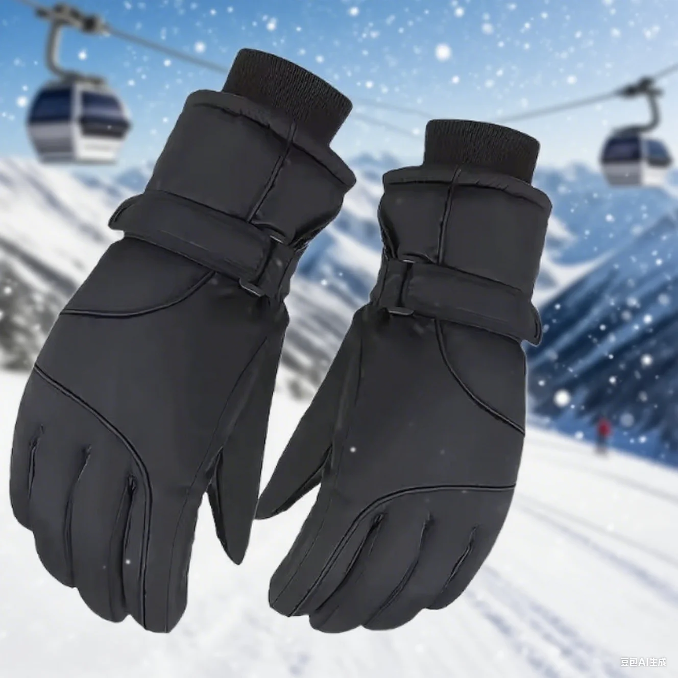 

Winter Warm Waterproof Snow Ski Gloves Thermal Touch Screen Sport Cycling Gloves Outdoor Cold Resistant Motorcycle Wind Gloves