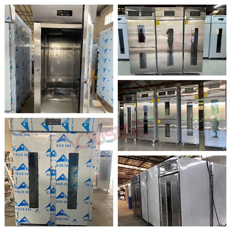 معدات مخبز غرفة تخمير الخبز للبيع جودة عالية وعالية الدقة للتحكم في العجين صندوق إيقاظ الخبز #6