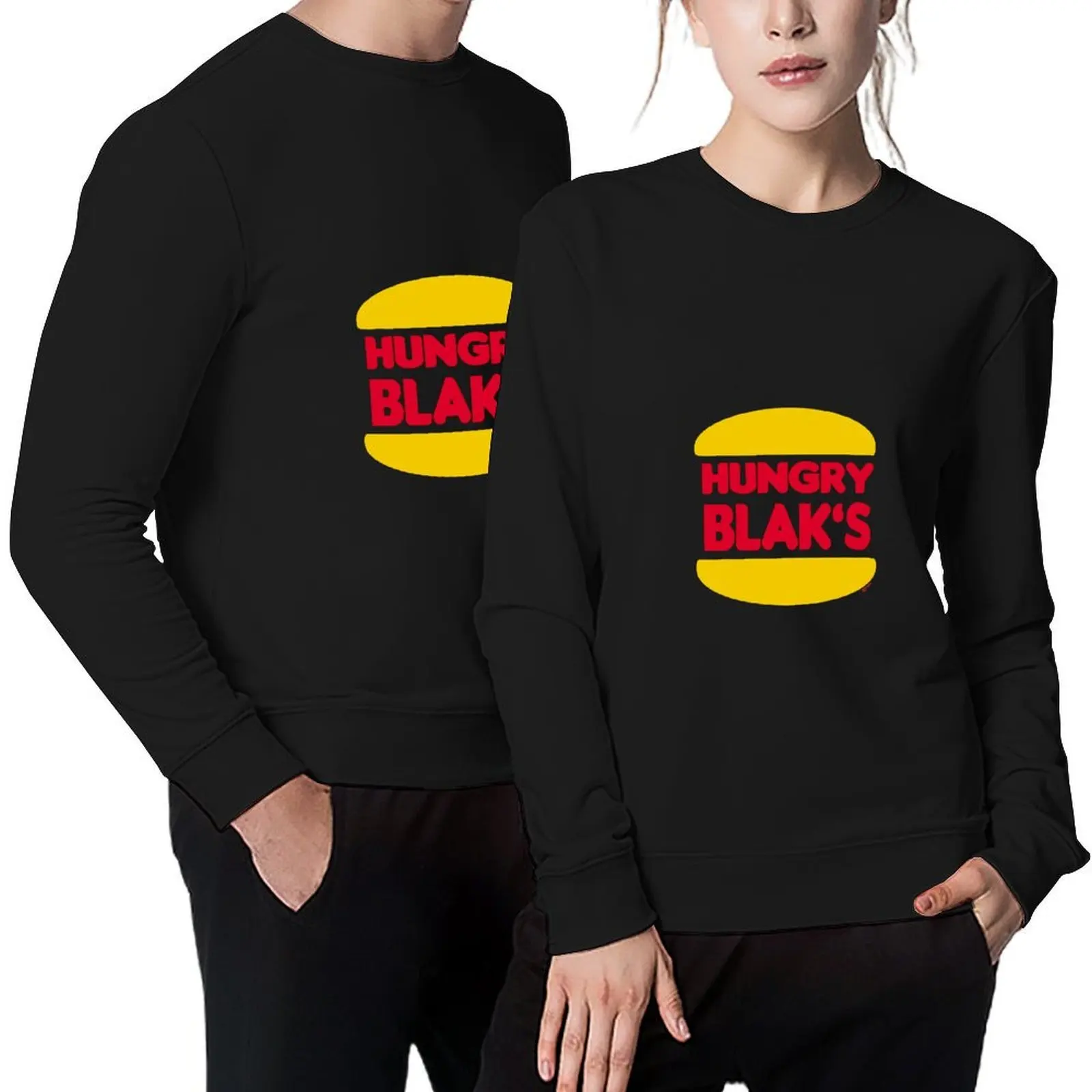 

Hungry Blak's [-0-] Pullover men's winter sweater men clothing men's clothing graphic t shirts men men sweatshirt
