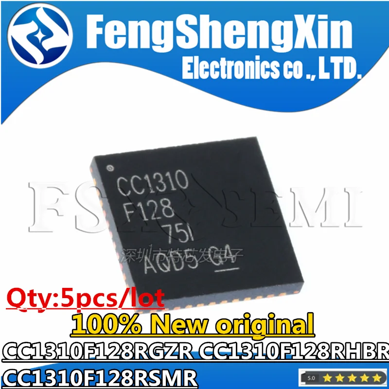 

5pcs New CC1310F128 CC1310F128RGZR VQFN48 CC1310F128RHBR VQFN32 CC1310F128RSMR VQFN32 Rf controller amplifier chip IC