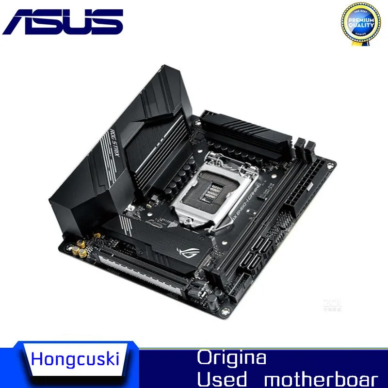 Placa-mãe para jogos Asus ROG STRIX B460-I B460 DDR4 LGA1200
