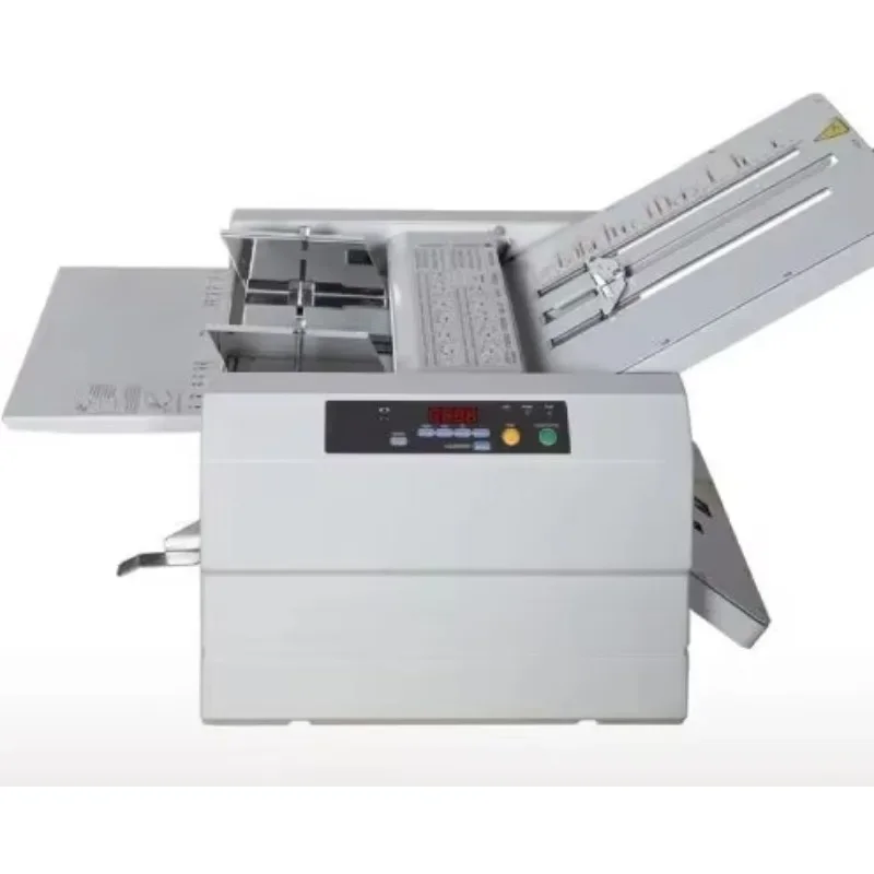 Semi-automatic Electric Paper Creasing and Folding Machine Paper Folder Machine Price