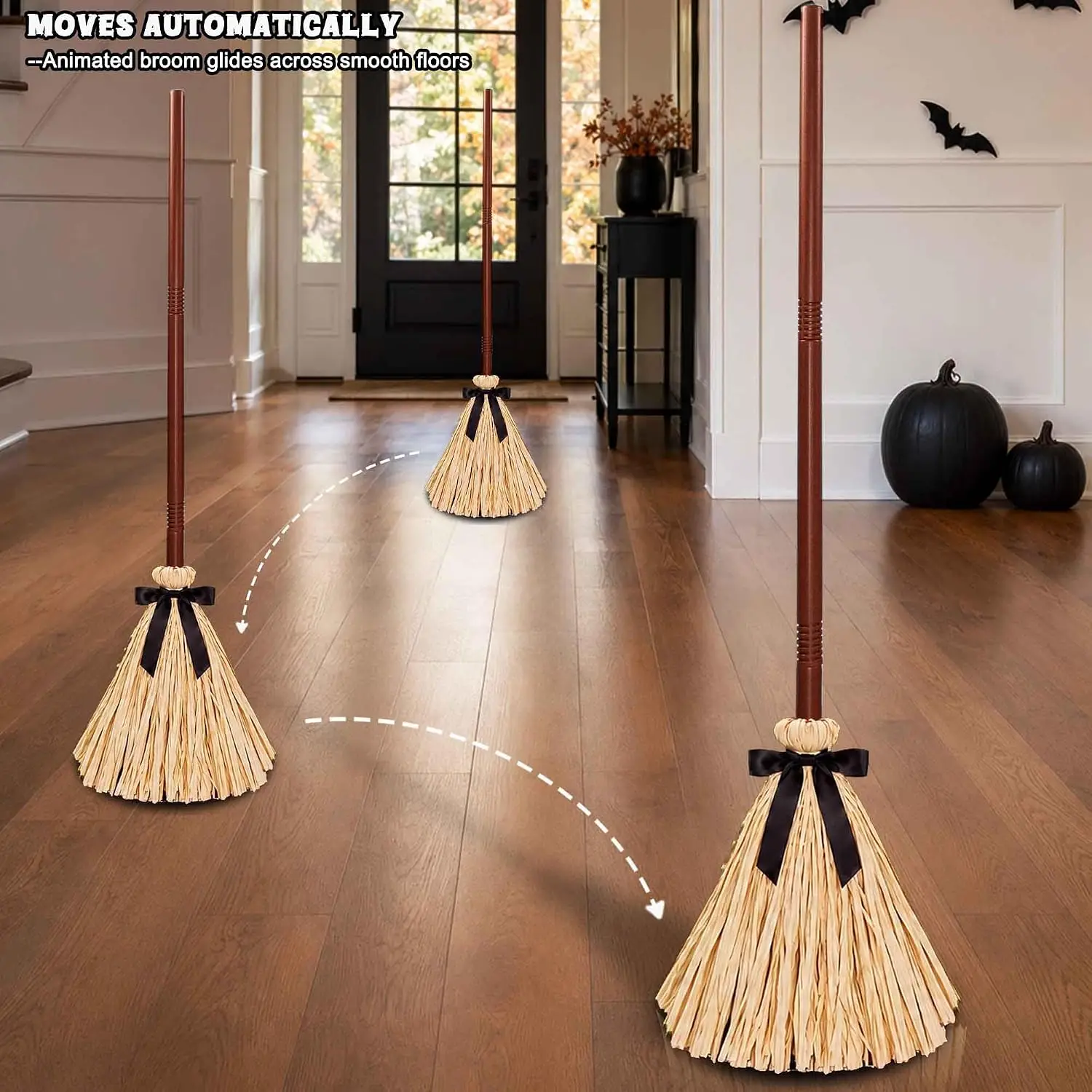 Animated Broom - Glides across floors with ease. 