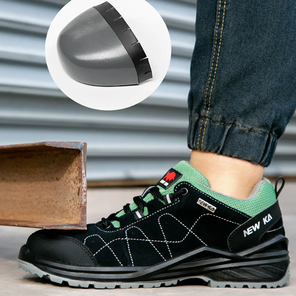 ArmorToe Steel Toe Safety Shoes Anti-Impact Puncture Proof Slip & Odor Resistant Breathable Construction Work Boots #Armor2782