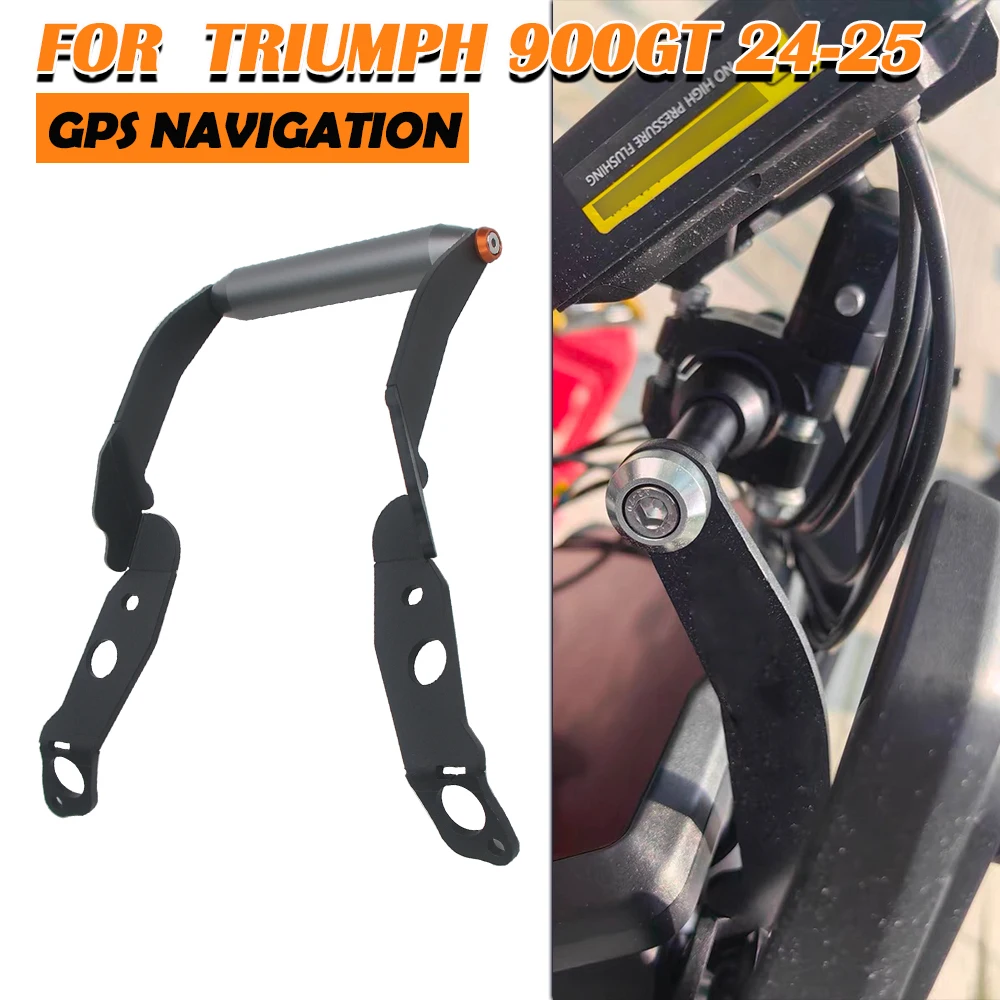 

For Tiger 900 GT Pro/Rally Pro 2024 2025 Motorcycle Accessories Mobile Phone Holder Stand GPS Navigation Plate Bracket 22MM