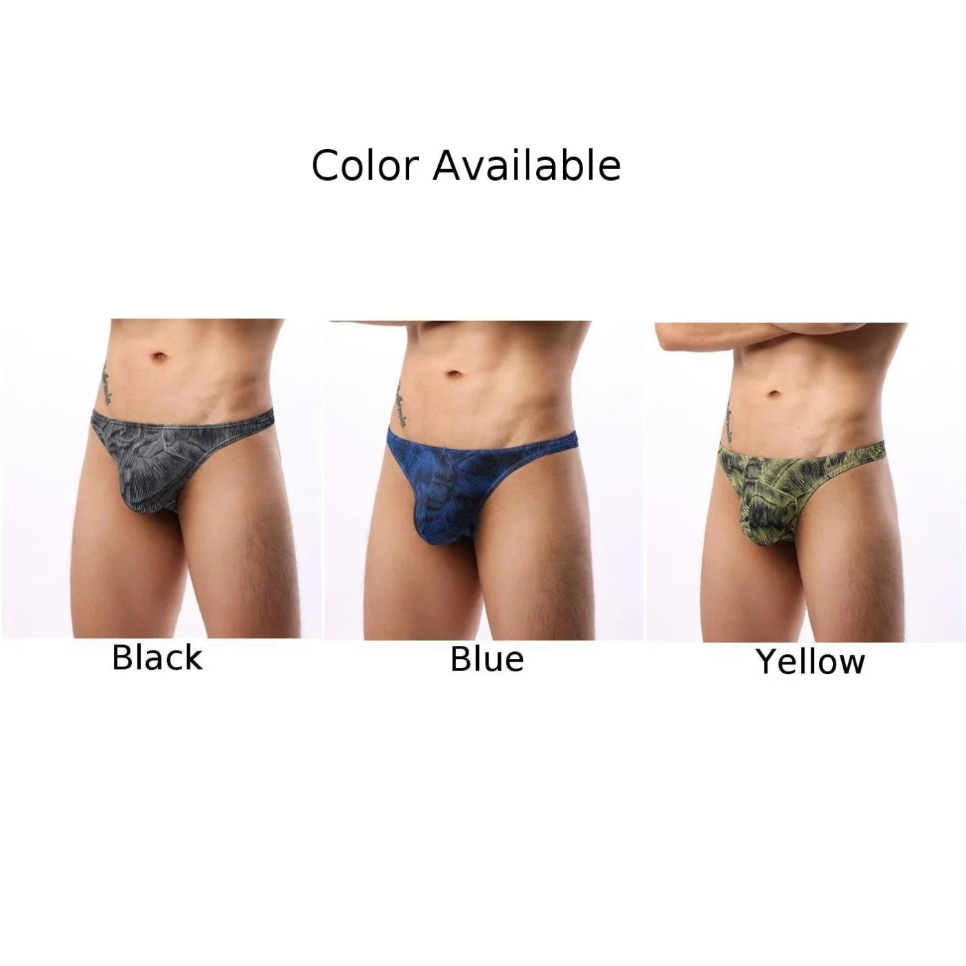 Ropa interior Sexy para hombre, bragas con bolsa, lencería de cintura baja, tangas