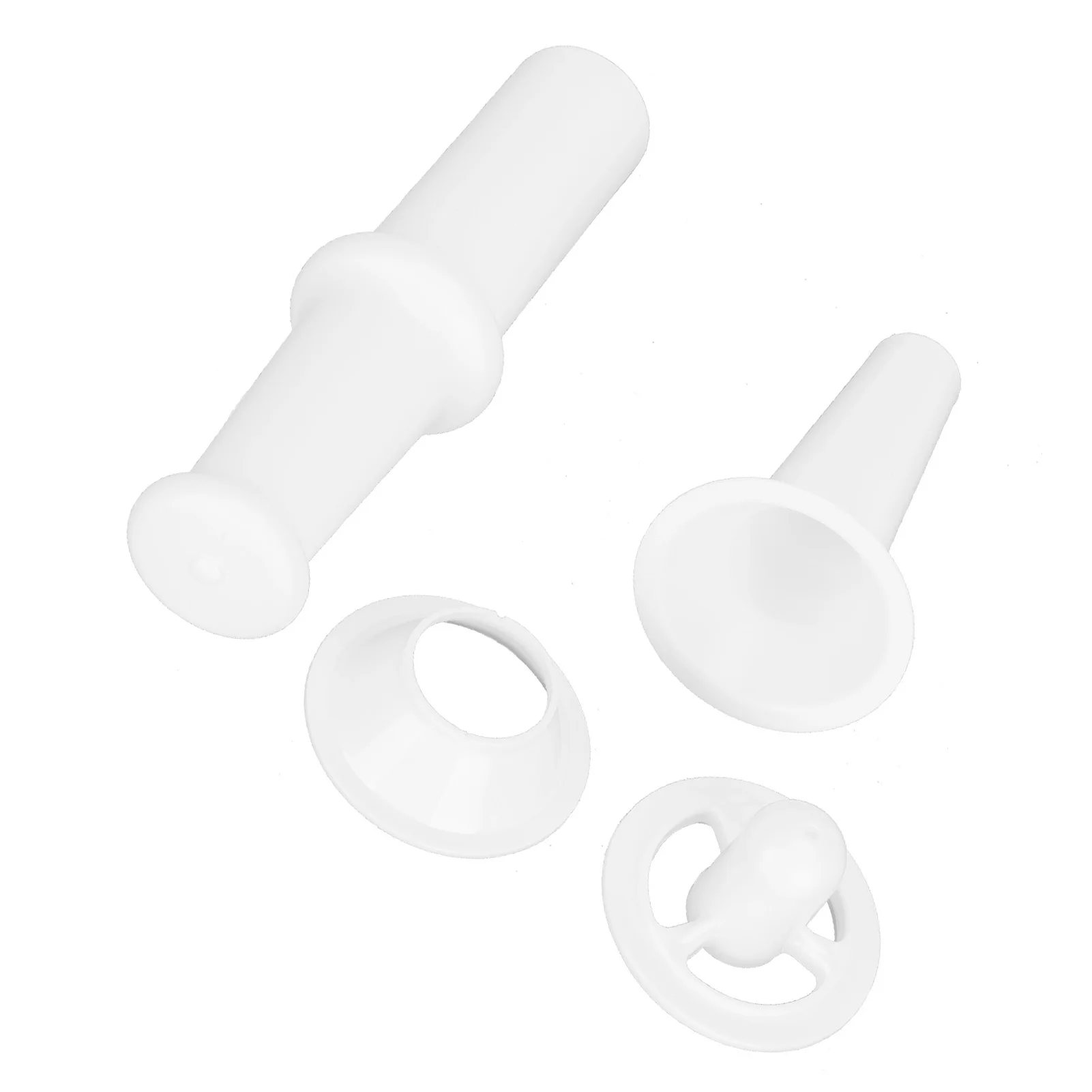 Food Pusher + Sausage Filling Nozzle + Kubbe Attachment for 7# Meat Grinder  Food Pusher Grinder Tamper Sausage Nozzle