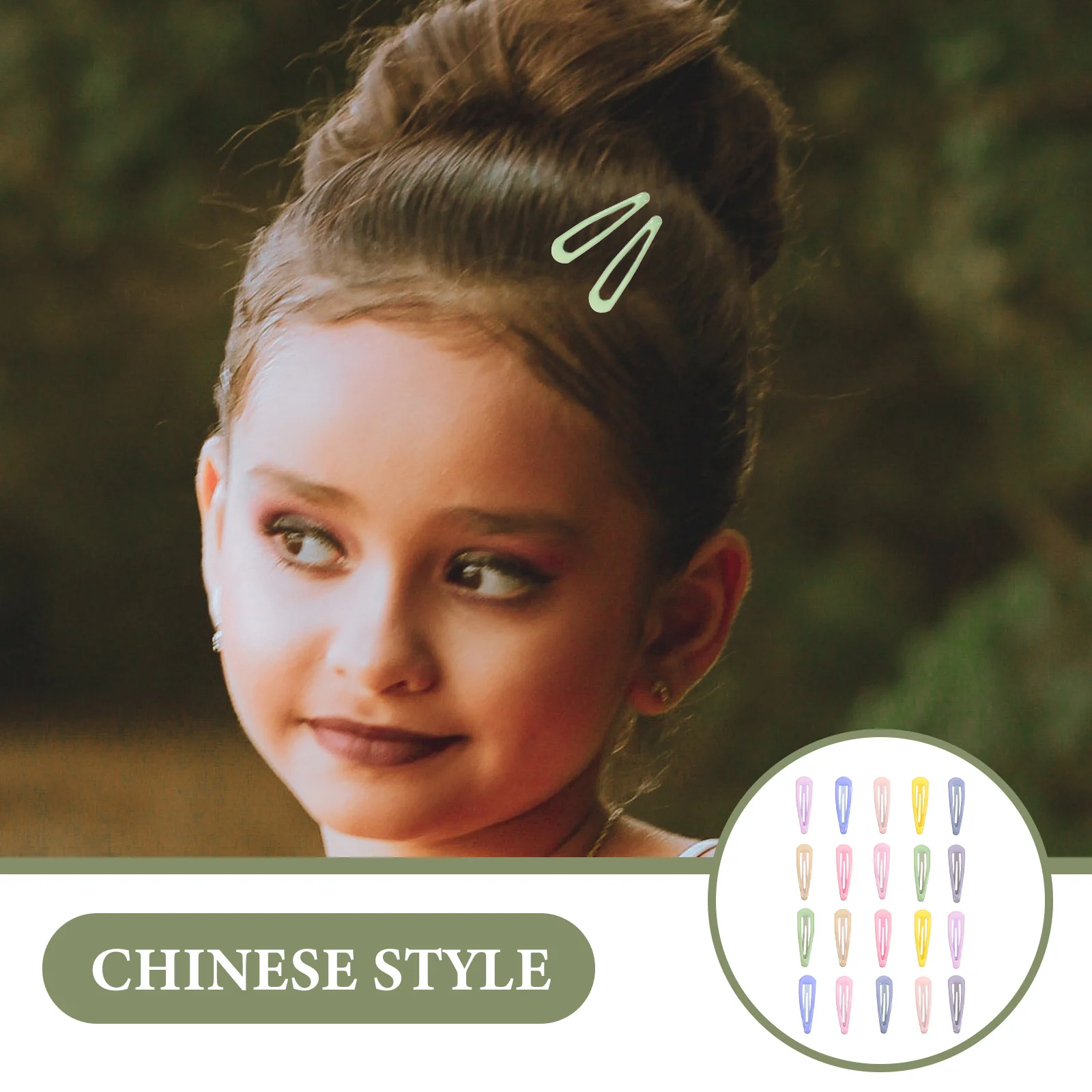 

20pcs Girls Cute Hairpins Lightweight Comfortable Baby Clips For Kids Toddlers All Adorable Hair Accessories