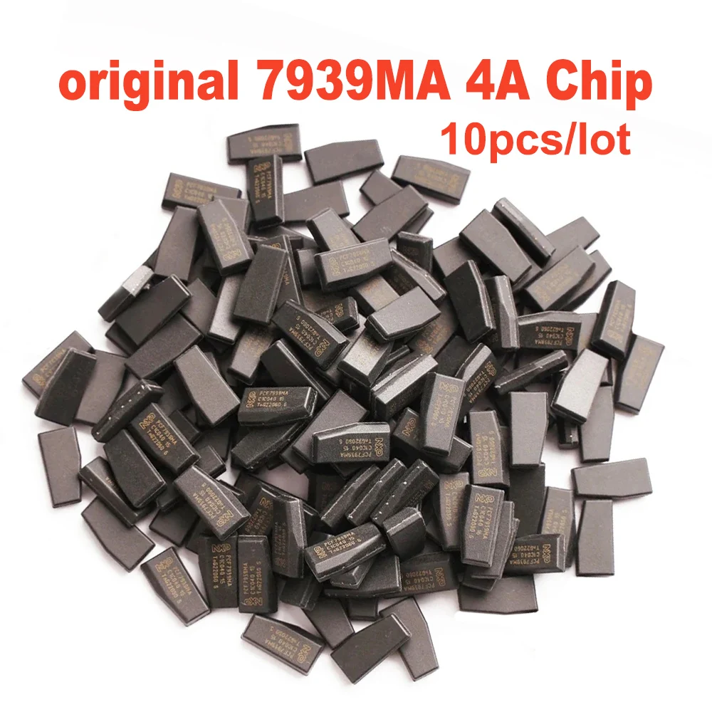 10pcs/lot Original 7939 PCF7939MA PCF7939 7939MA Transponder Chips for Fia1t Toro mobi for Renault BB20 chip