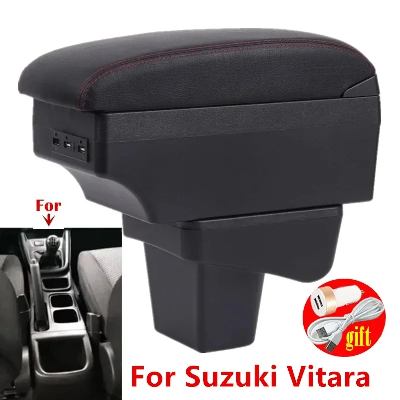 

Car central armrest box For Suzuki Vitara Armrest box Retrofit parts dedicated Car Armrest Center Storage box car accessories