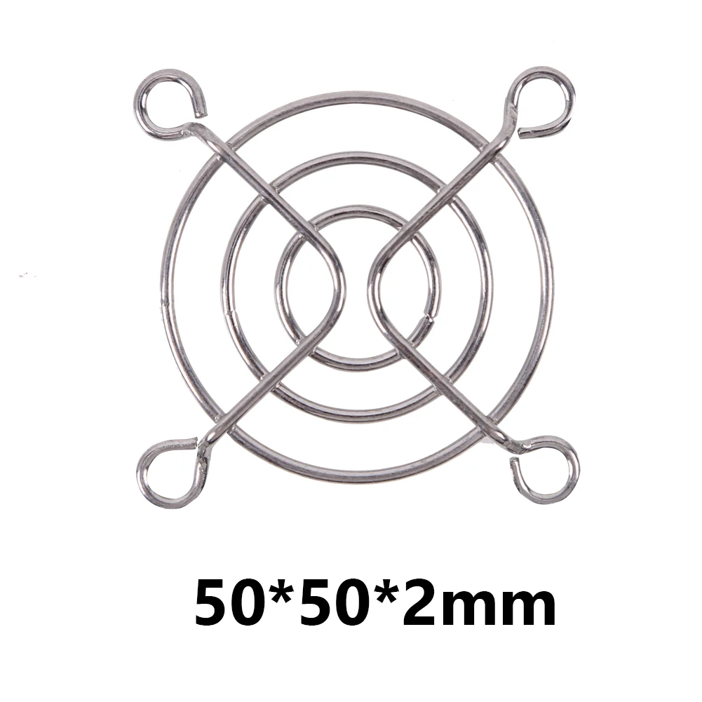 PC 케이스 냉각 팬 그릴 데스크탑 쿨링 팬 핑거 가드 프로텍터 보호 커버, 40mm 50mm 60mm 70mm 80mm 90mm 120mm, 5 개입