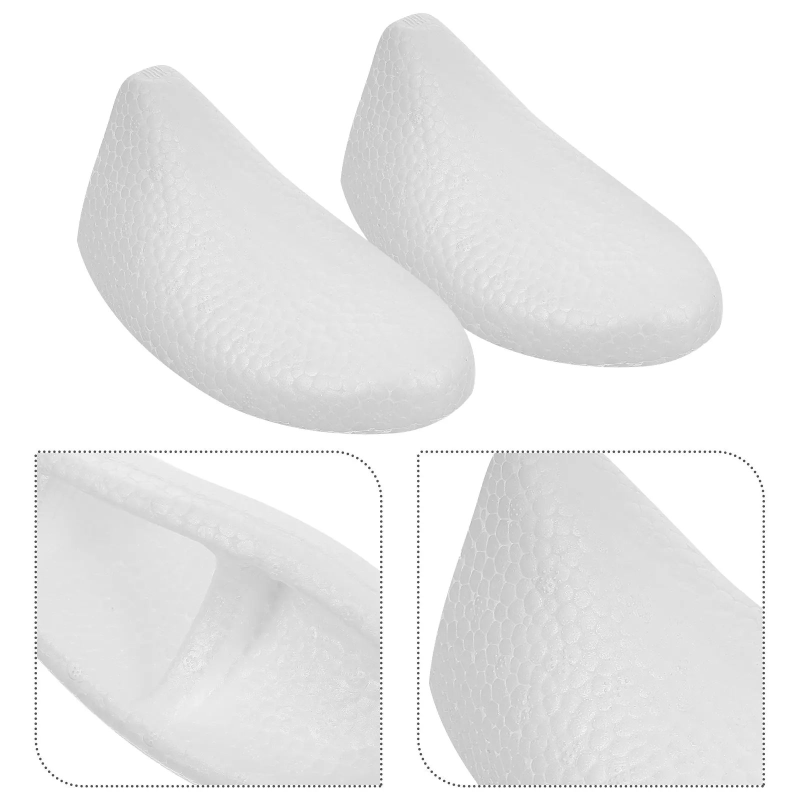 10Pairs Soft Foam Shoe Stretcher Shoe Shape Holder Inserts for Daily Storage Display Support Shaping Shoes Boots Comfortable