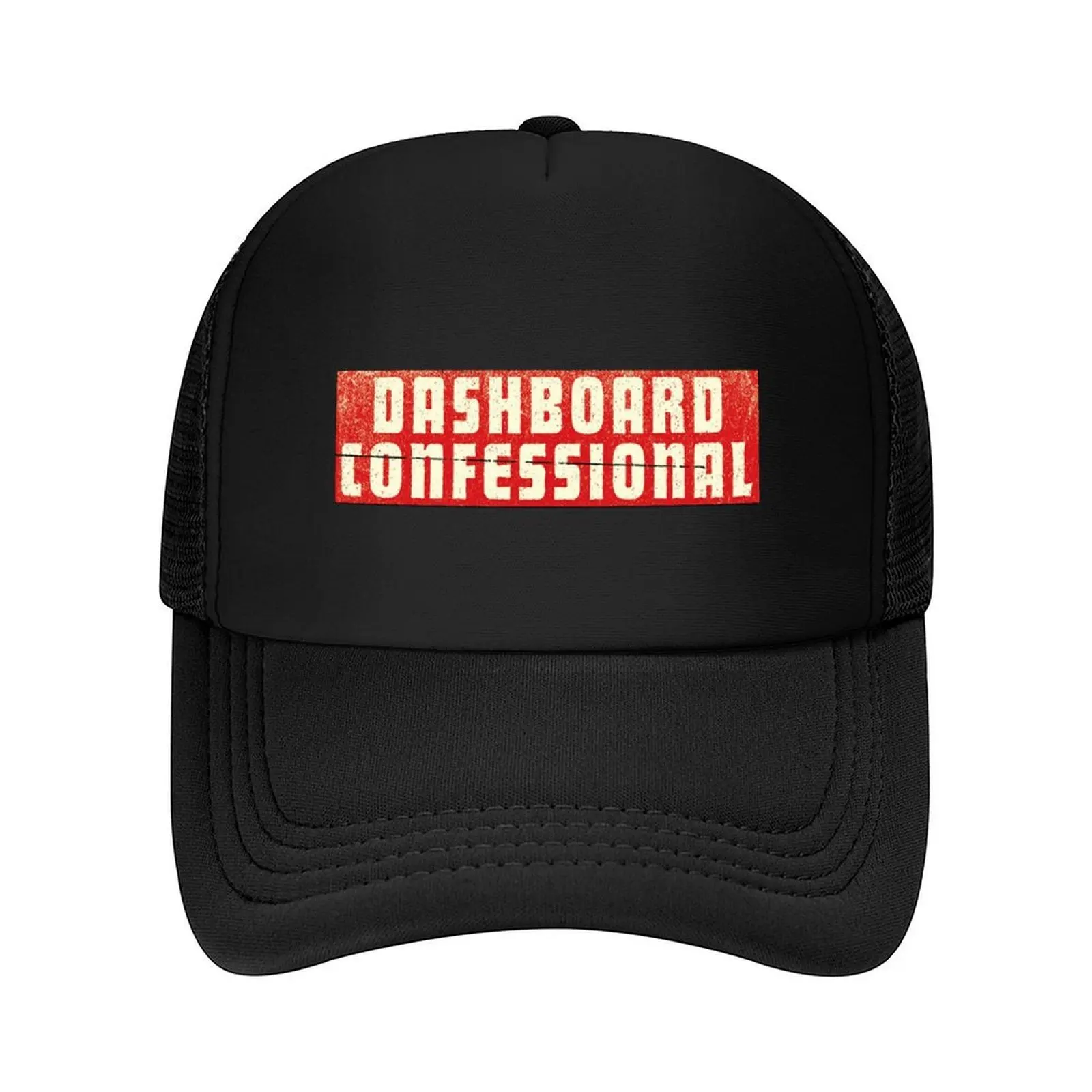 

Dashboard confessional logo cover Baseball Cap Cosplay hard hat Beach Outing Sun Hat For Children For Women Men's