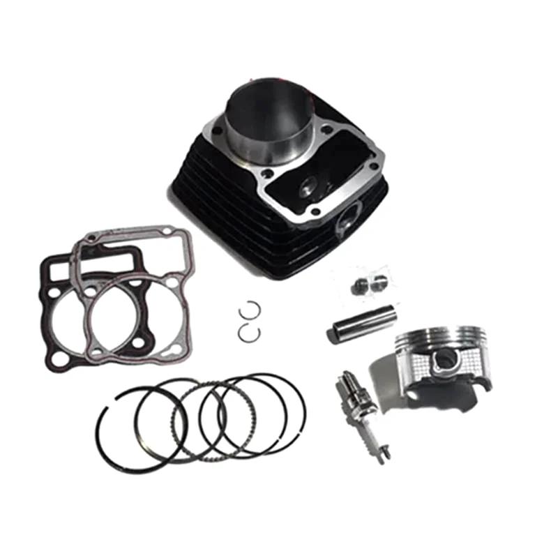 

NEW-For Italika Ft125 Ft150 Rt180 Motorcycle Engine Cylinder Piston Replacement Kit- 65.5Mm