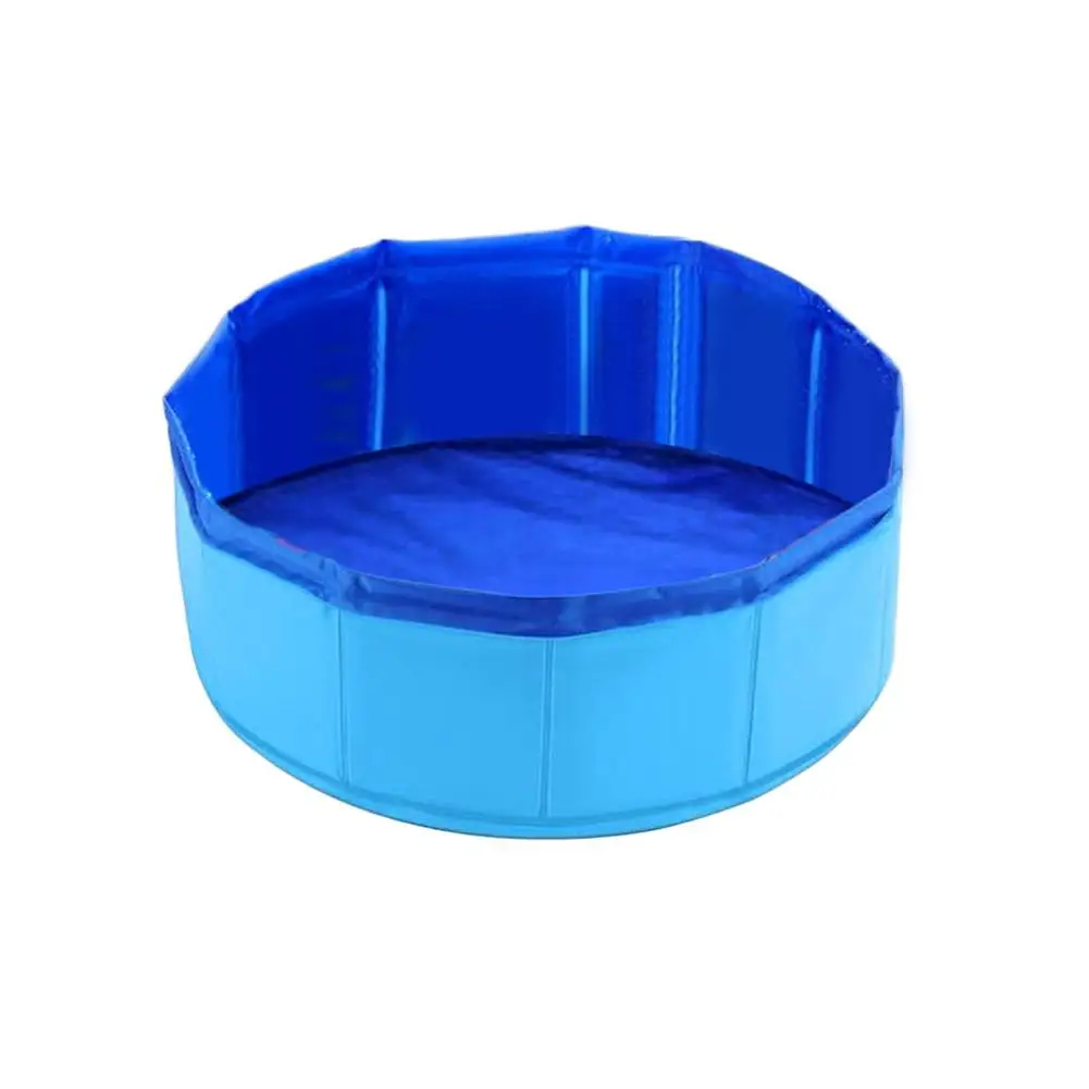 Foldable Pool Bathtub Outdoor Indoor Bathing Swimming Tub Water Toys Dog Swimming Pool Center For Puppy Kitten O4h0