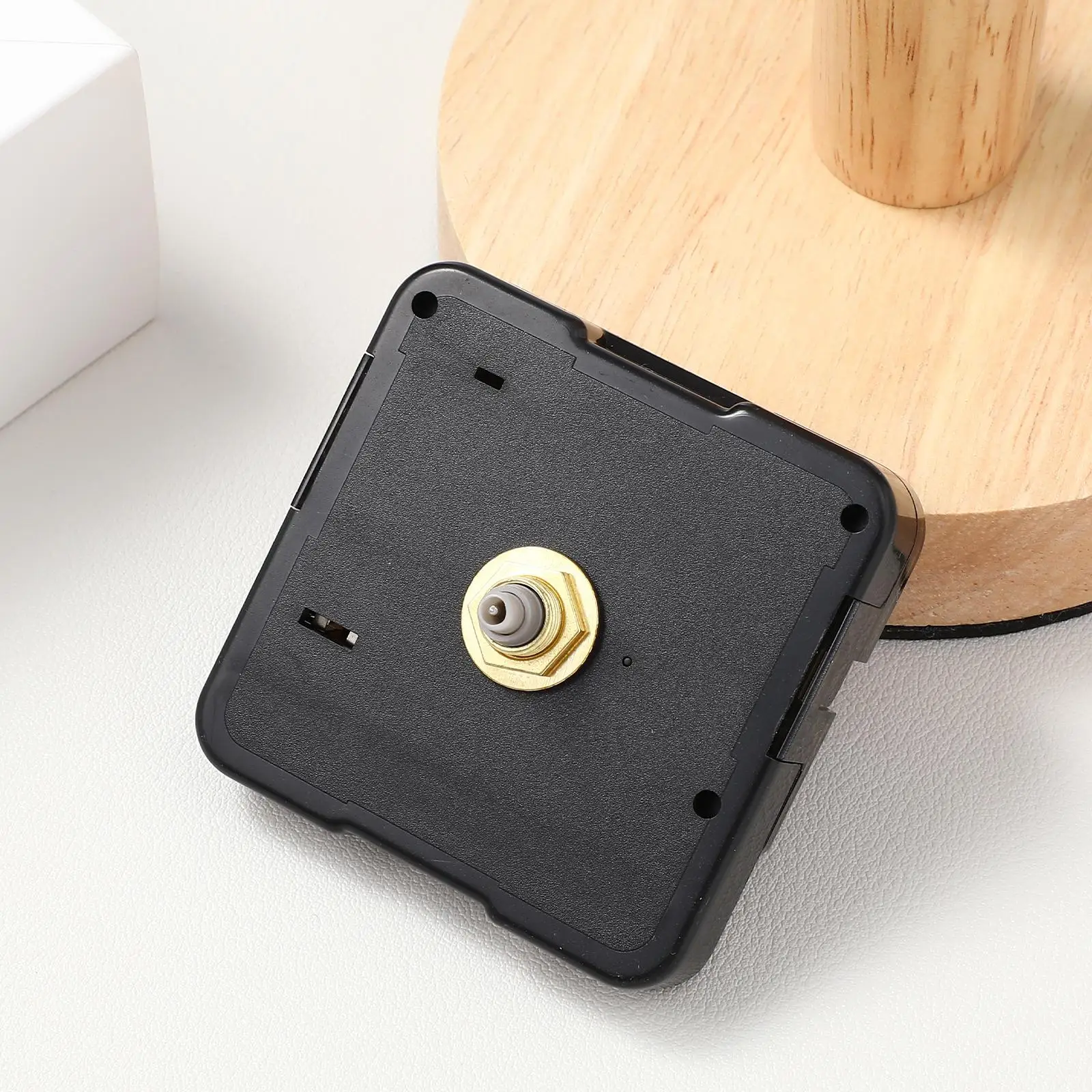 Quartz 56X56X16Mm Black ABS Wall Clock Mechanism Replacement Movement For Home Decor Clock Parts Accessories Quartz Clock