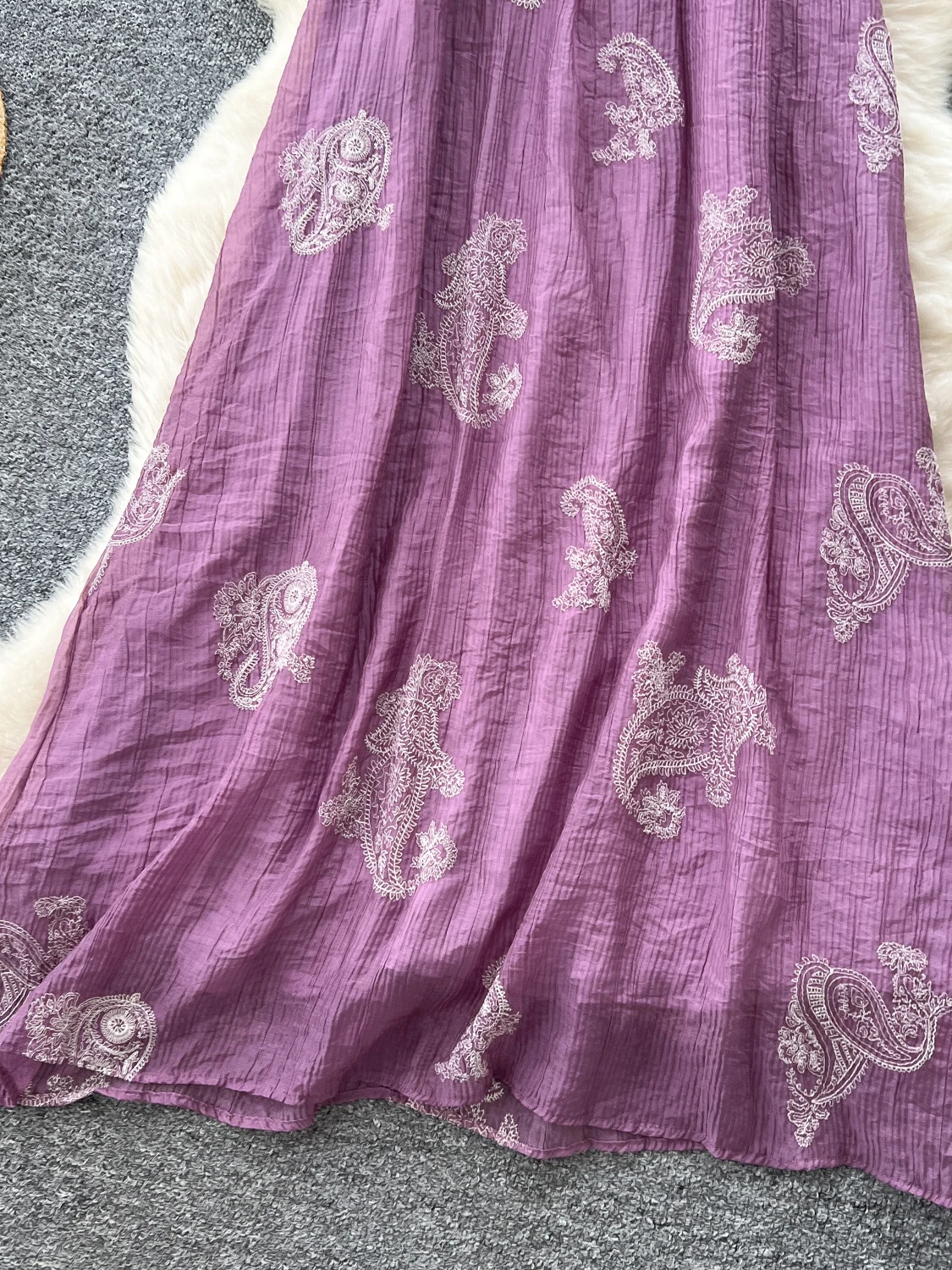 Ciężko zdobiona, wyszczuplająca spódnica damska w kształcie litery A, luźna, wyszczuplająca, letnia, wakacyjna, z wysokim stanem, koreańska, elegancka, do pracy.