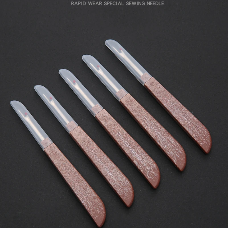 5PCS Wood Handle Seam Ripper Sewing Thread Ripper Stitch Remover Tool Thread Cutter Stitch Unpicker Needle Sewing Tools