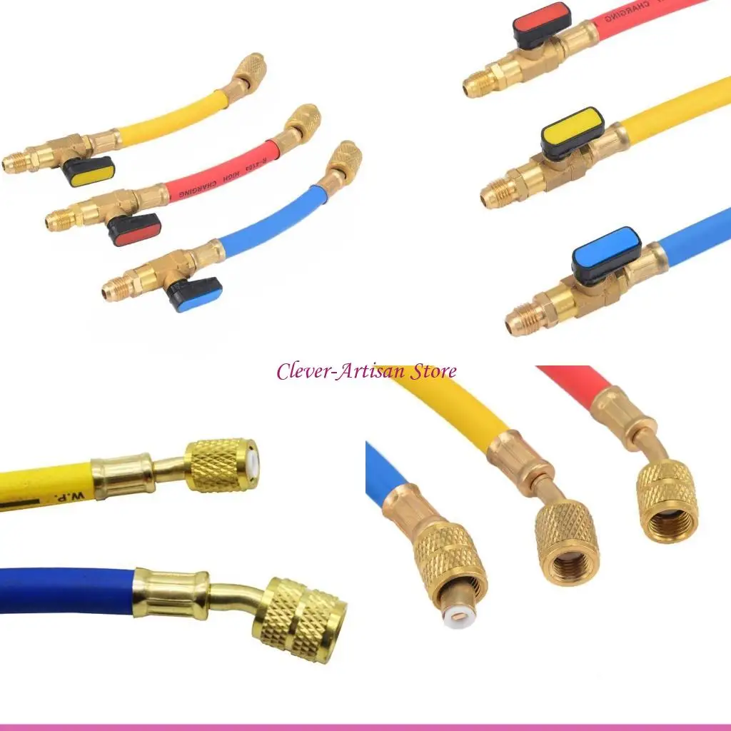 

E06B Air Condition Refrigeration Charging Tools HVAC Maintenance set 1/4"/5/16"