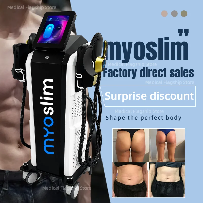 

mysolim NEO 6500w RF 15Tesla для похудения, электромагнитная машина для похудения таза, Neo Body Sculpt Machine, складной экран
