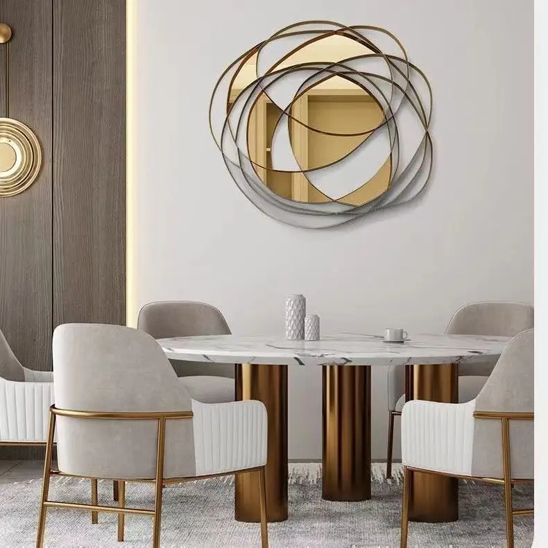 mc-100X93cm Modern Light Luxury Home, Hotel, Meeting Room, Personality Art, Background Wall Three-dimensional Wall Decoration^