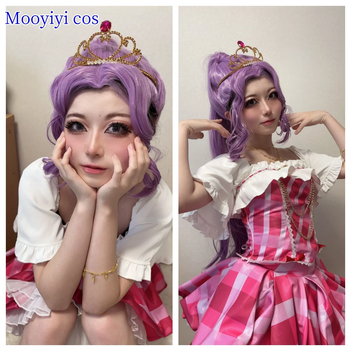 Aikatsu Kanzaki Mitsuki Cosplay costume Halloween Christmas Role Playing Party Comic 2024 New Mooyiyi cos S-L skirt in stock