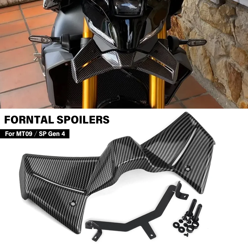 

For YAMAHA MT-09 MT09 MT 09 SP 2024 2025 Accessories Sport Downforce Naked Forntal Spoilers Aerodynamic Wing Deflector