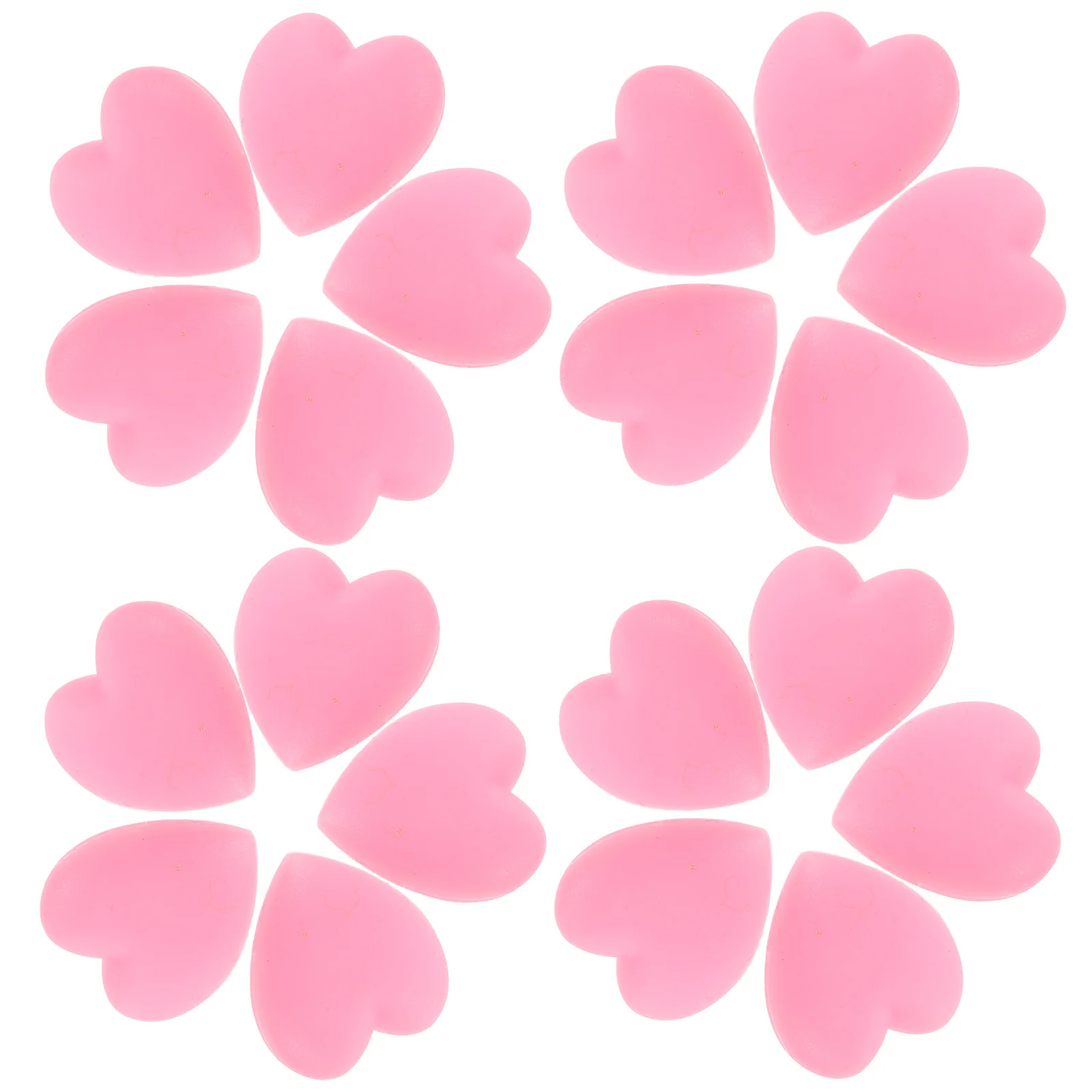 

20Pcs Anti Slip Ear Hooks Heart Shaped Silicone Eyeglass Grips Non Slip Eyewear Retainers Glasses Tightener for Reading