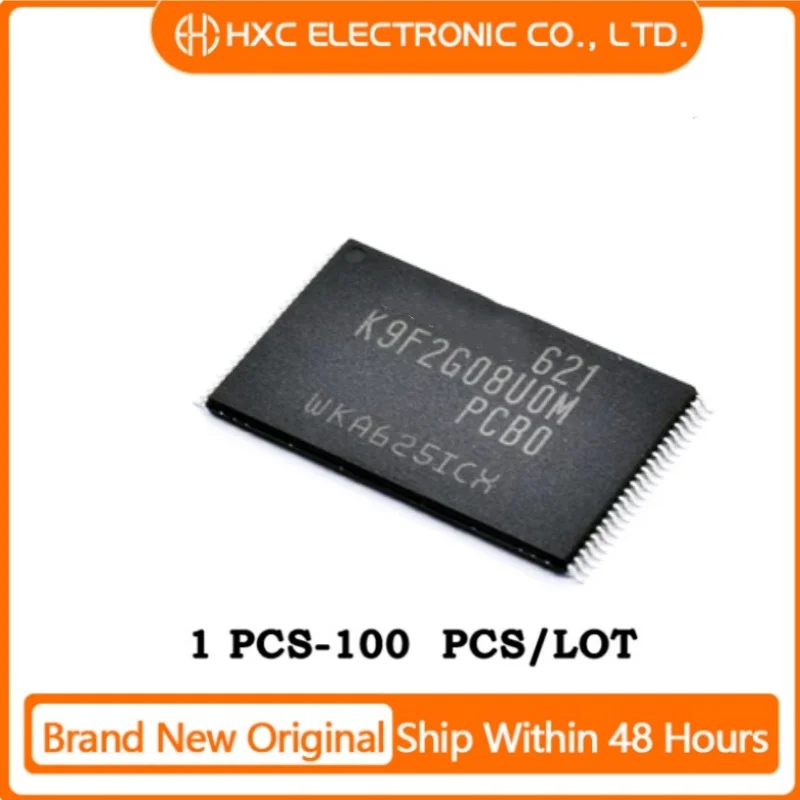 1PCS/5PCS/10PCS/50PCS K9F2G08UOM-PIBO K9F2G08UOM TSOP-48 Brand New Original IC CHIP